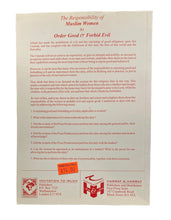 Load image into Gallery viewer, The Responsibility Of Muslim Women To Order Good & Forbid Evil