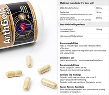 Load image into Gallery viewer, Arth Gold Max 500mg, Natural Supplement
