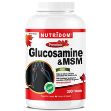 Load image into Gallery viewer, Nutridom Glucosamine &amp; MSM (300 Tablets)
