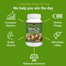 Load image into Gallery viewer, Inka Organic Maca 800 mg, 120 Veggie Capsules
