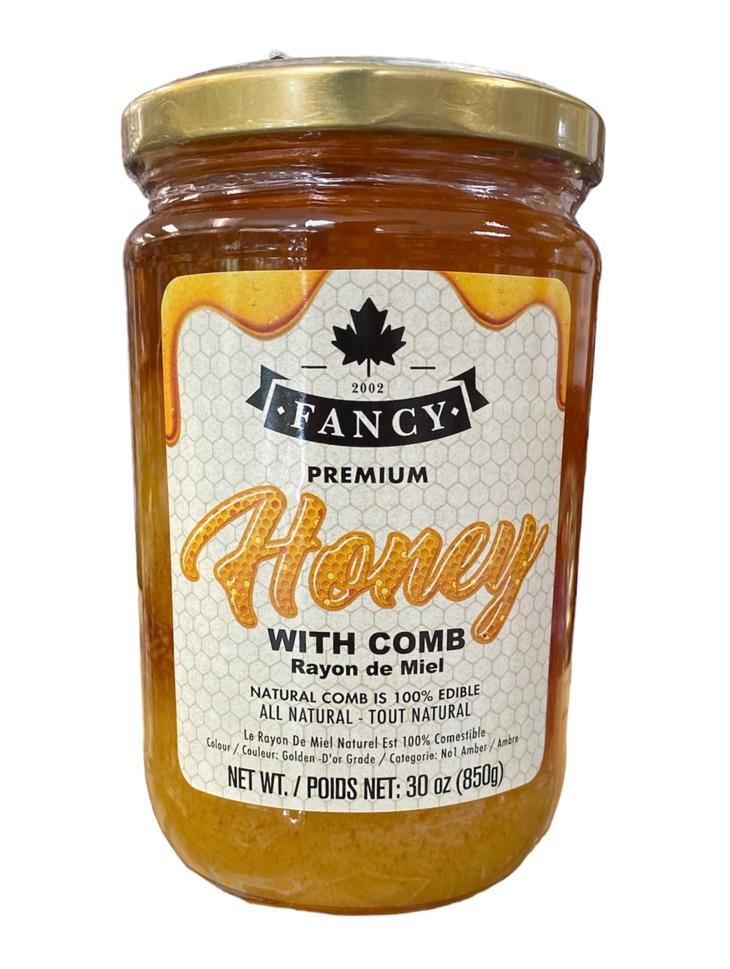 Honey with comb