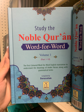 Load image into Gallery viewer, Study the Noble Quran {Word-for-Word} {3 Volumes}
