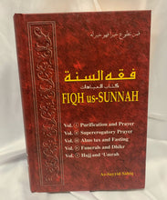 Load image into Gallery viewer, Fiqh us-Sunnah (Volumes 1-5 in one book)
