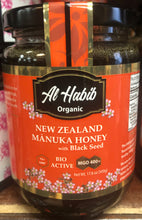 Load image into Gallery viewer, New Zealand Organic Manuka Honey with Black Seed

