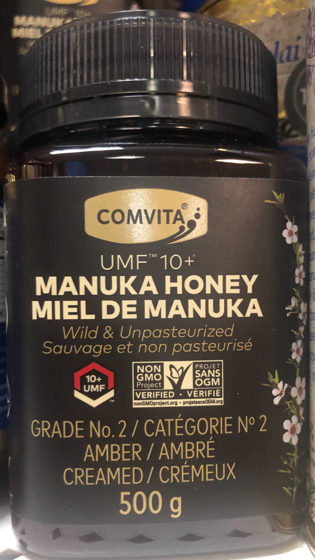 Wild Unpasteurized Manuka Honey
