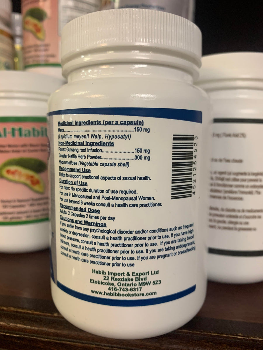 Maca Powder Capsules (with Ginger) – Habib Book Store