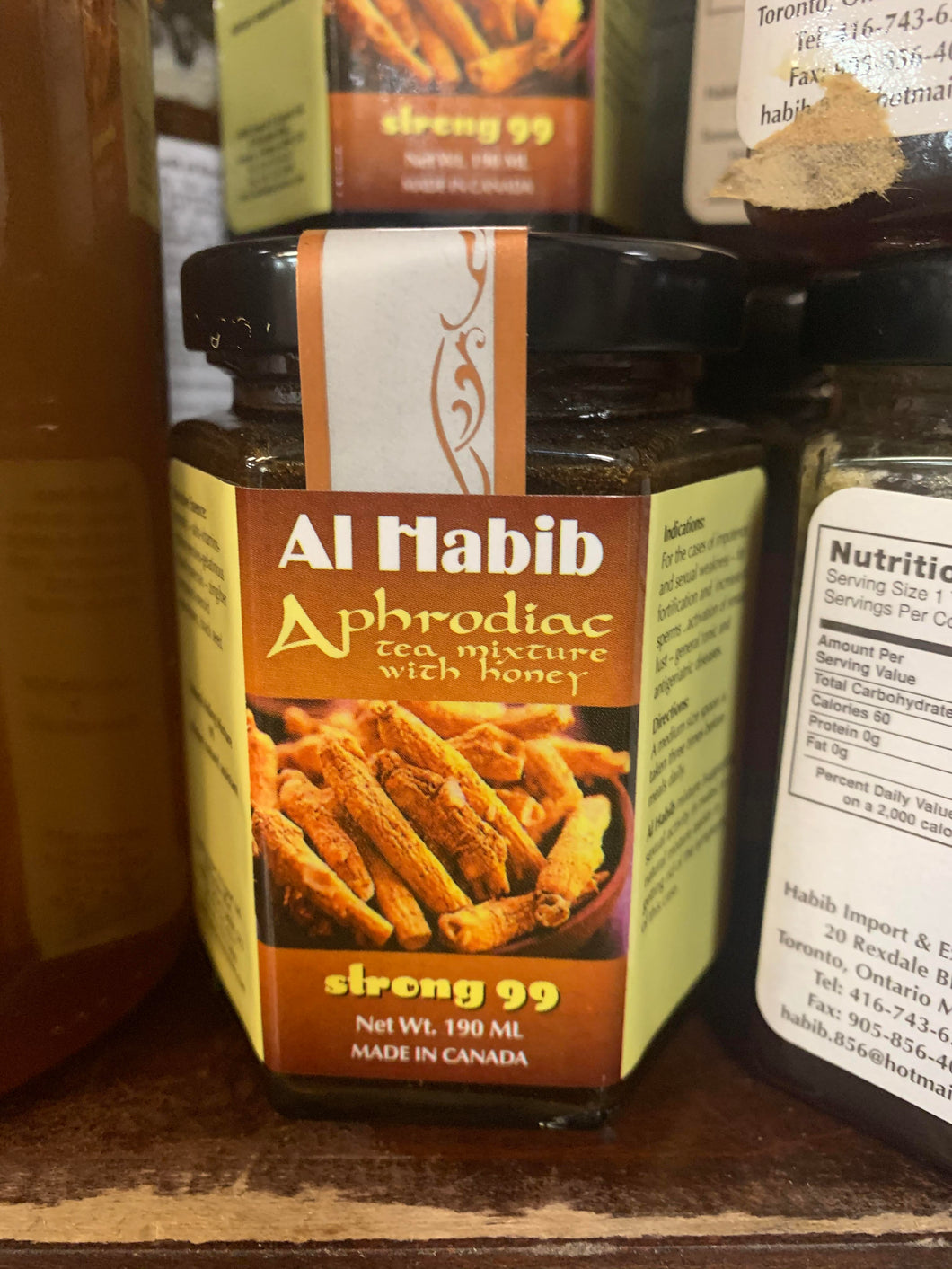 Aphrodiac (tea mixture with honey)